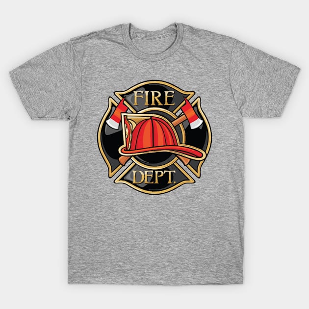 fire department T-Shirt by Erekjo